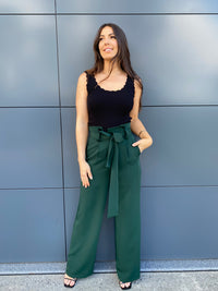 Dee Tailored Pants- Emerald
