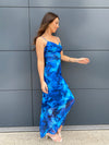 Halo Midi Dress- Arizona Blue