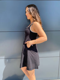 Wynetta Mini Dress- Black