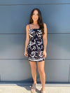 Hermosa Mini Dress- Black/White