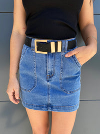 Statement Belt- Black