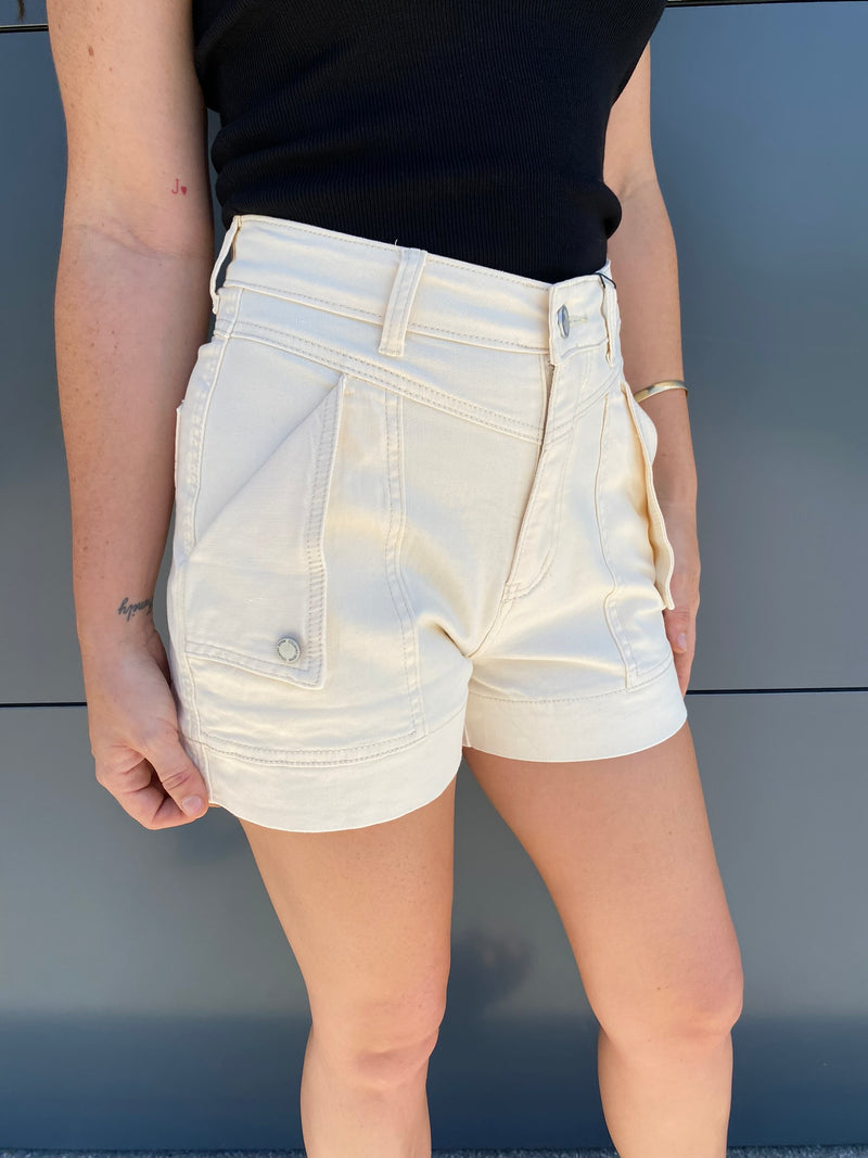 Lucia Shorts- Sand